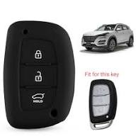 Hyundai Tucson Soft silicon key cover black