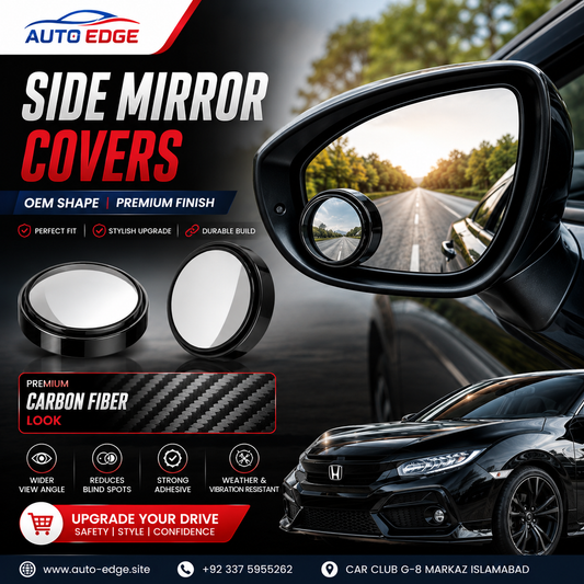Car Blind Spot Mirror | Wide Angle Safety Mirror for Cars