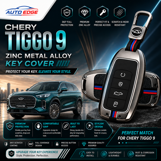 Chery tiggo 9  Metal zinc Alloy Key cover
