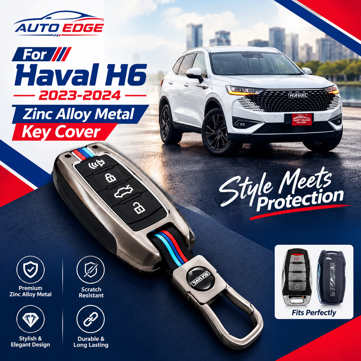 Haval H6 2023-2024 Zinc Alloy Metal Cover