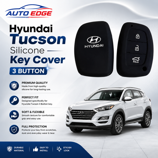 Hyundai Tucson Soft silicon key cover black