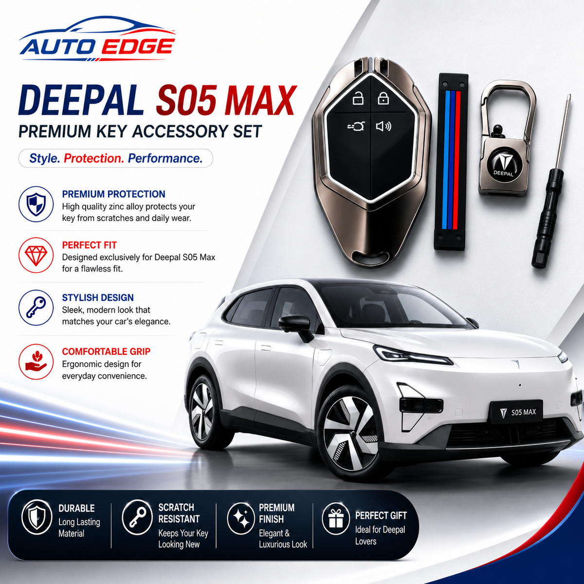 Deepal S05 Zinc Metal key Case Key Protector